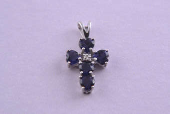 9ct Gold Modern Cross |  |
