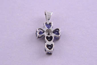 9ct Gold Modern Cross |  |