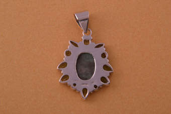 Silver Modern Pendant  | National Free Shipping |