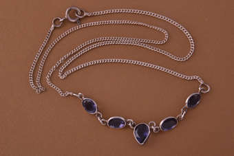 Silver Modern Necklace |  |