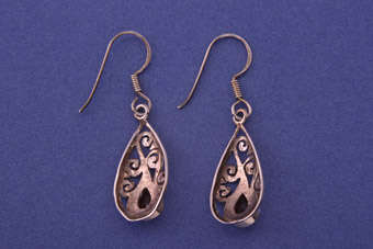 Silver Hook Earrings |  |