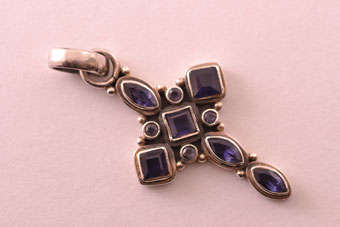 Silver Modern Cross |  |