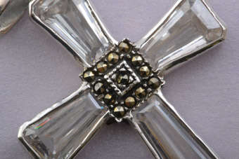 Silver Modern Cross |  |
