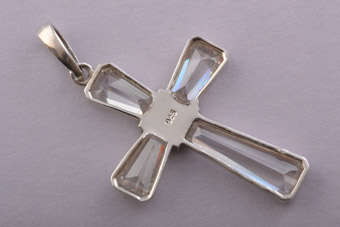 Silver Modern Cross |  |