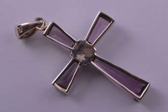 Silver Modern Cross |  |