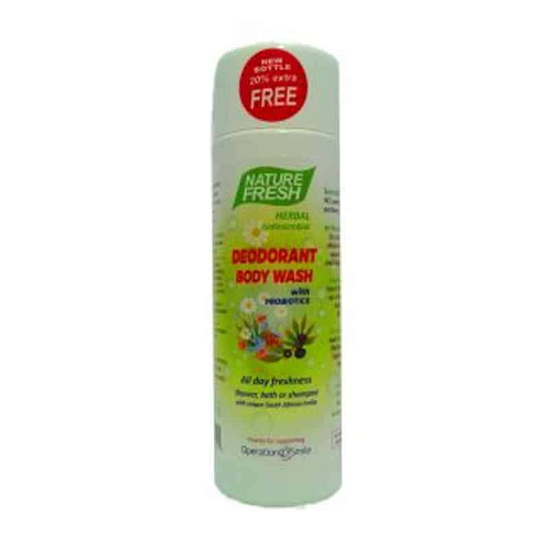Nature Fresh Deodorant Body Wash with Probiotics