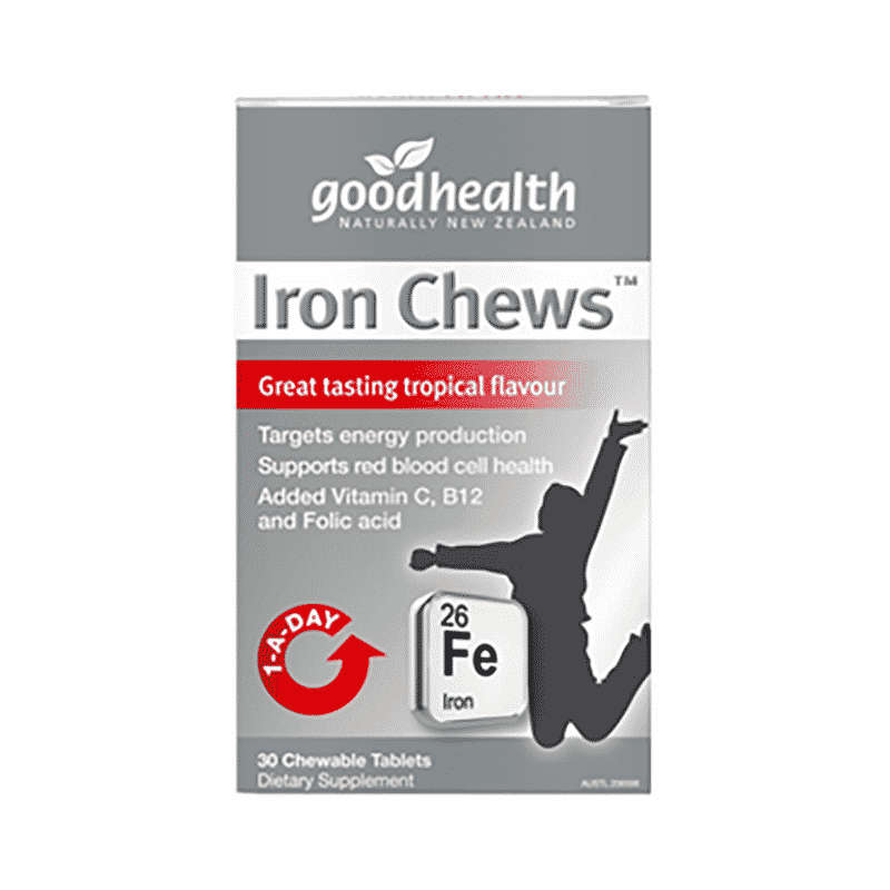 Good Health Iron Chews Chewable Tablets