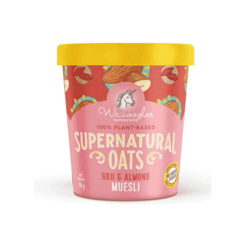Wazoogles Oats Pot Goji & Almond Muesli 88g