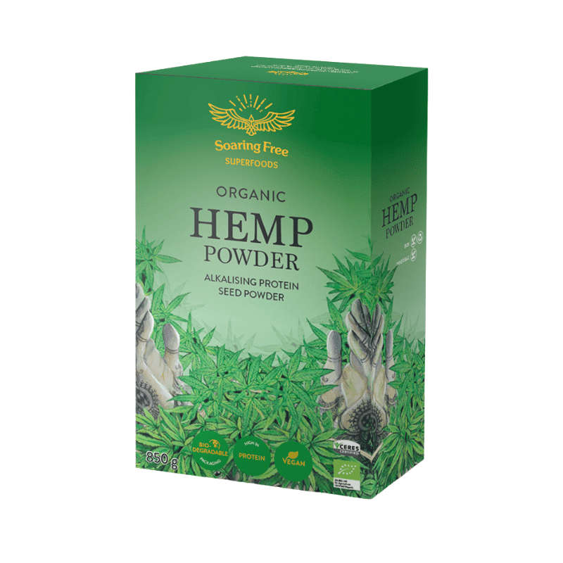 Soaring Free Superfoods Hemp Protein Powder Organic 1kg