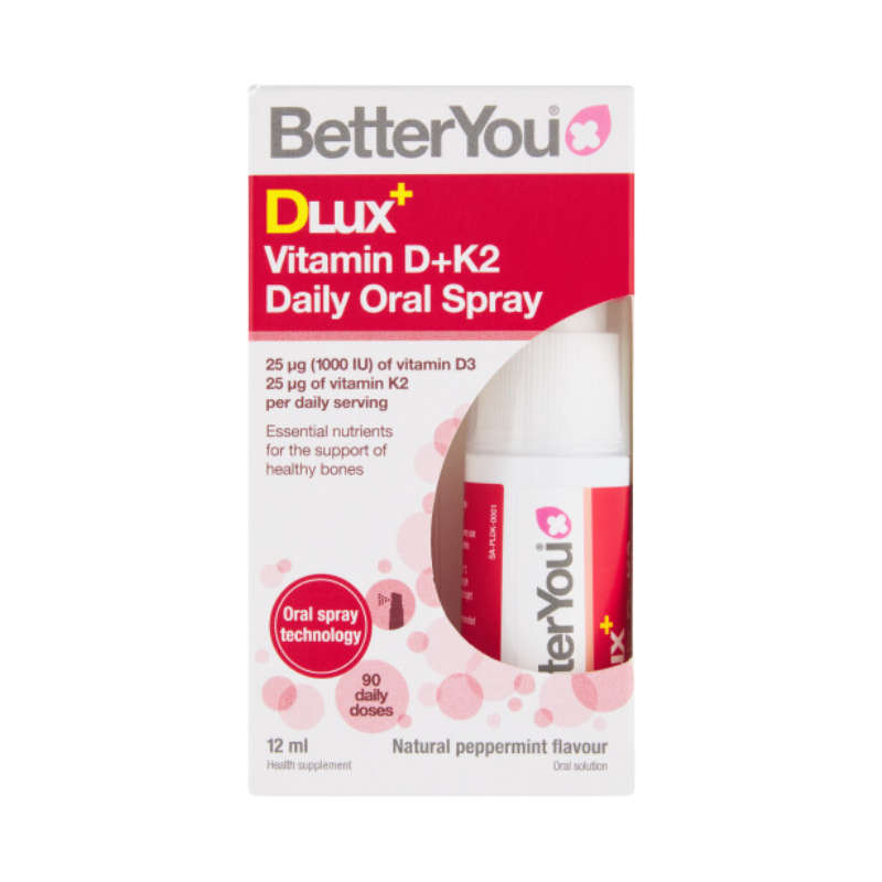 BetterYou Dlux Vitamin D3/K2 Daily Oral Spray