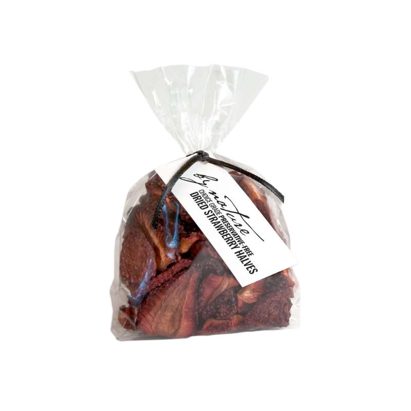 By Nature Dried Strawberry Halves - Sulphur-free 50g
