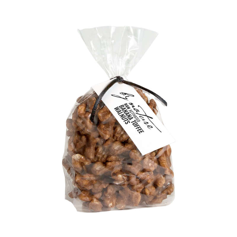 By Nature Raw Activated Banana Toffee Walnuts 100g