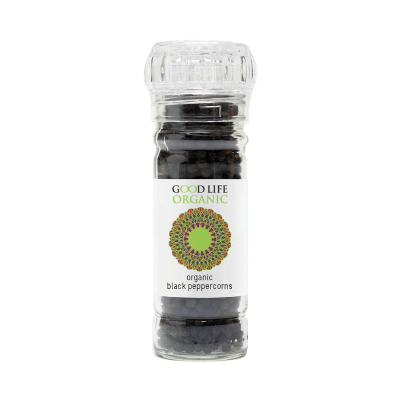 Good Life Organic Black Pepper Grinder 100ml
