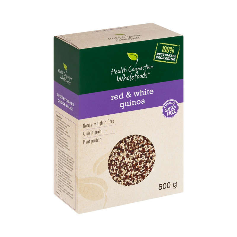 Health Connection Wholefoods Red & White Quinoa 500g