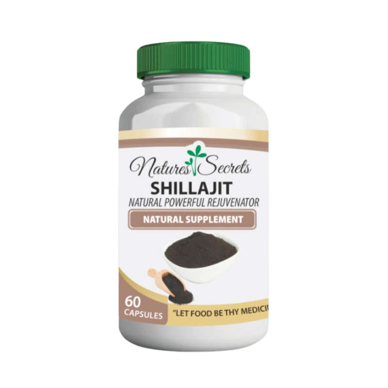 Nature's Secrets Shillajit Capsules 60