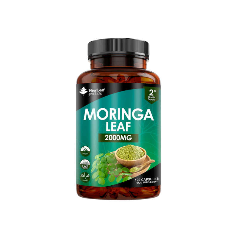New Leaf Moringa Leaf 2000mg 120