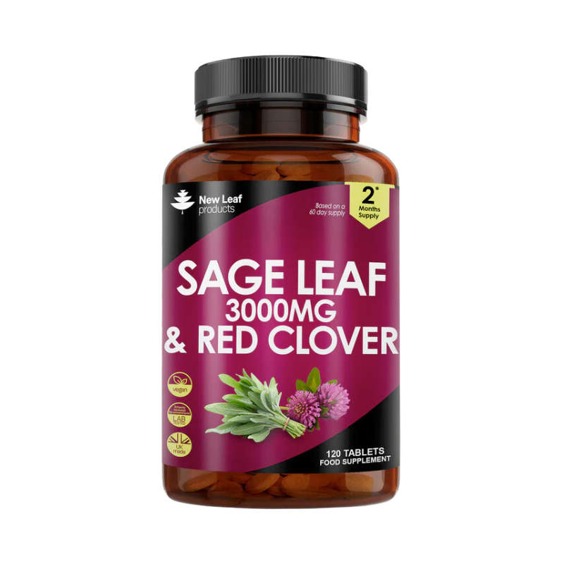 New Leaf Sage Leaf & Red Clover  120