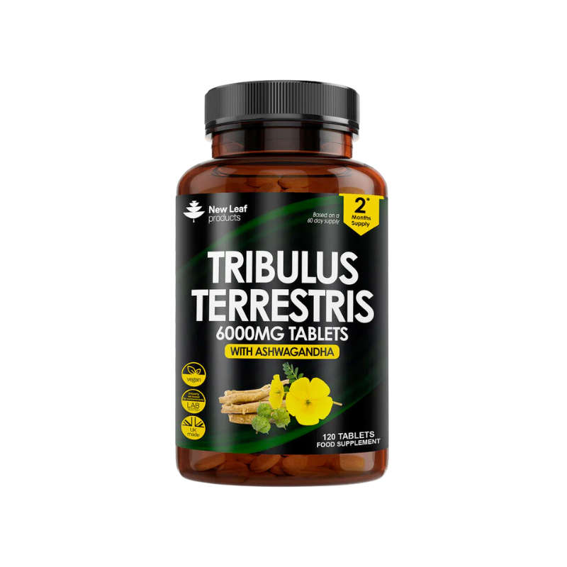 New Leaf Tribulus Terrestris with Ashwaganda 120