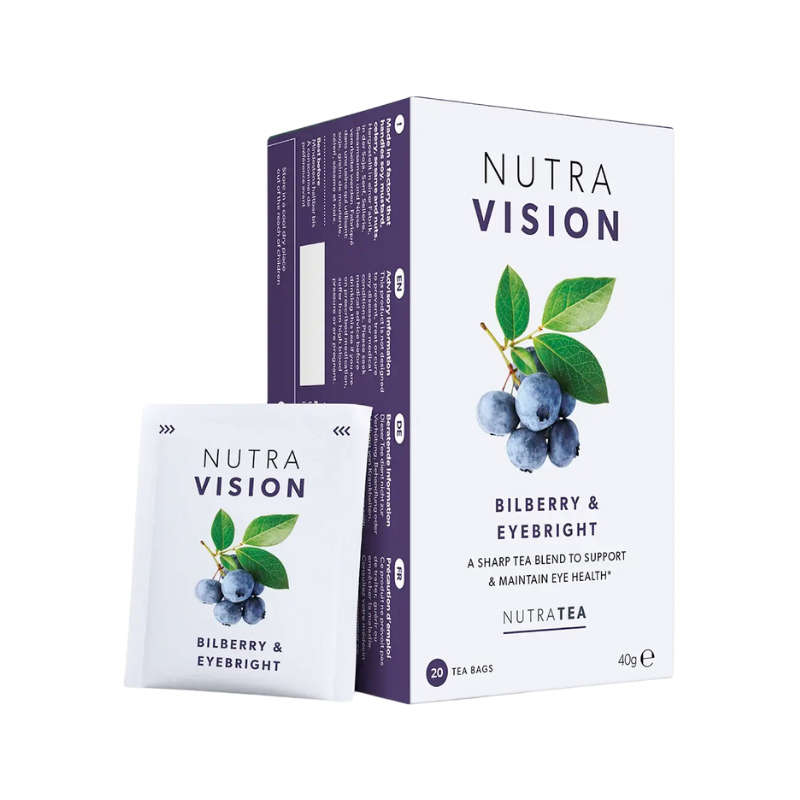 NutraTea NutraVision (Bilberry & Eyebright) Teabags 20