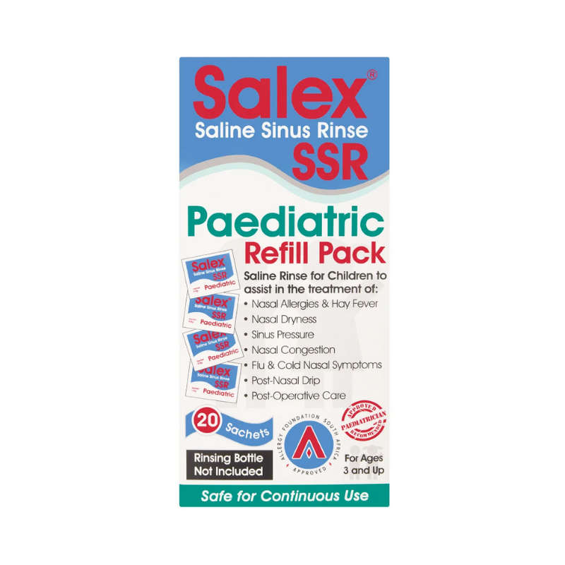 Salex SSR Paediatric Refill Pack 20 Sachets