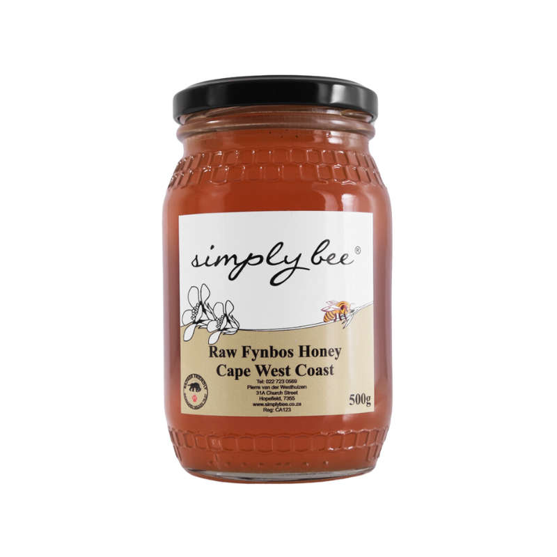 Simply Bee Raw Fynbos Honey 500g