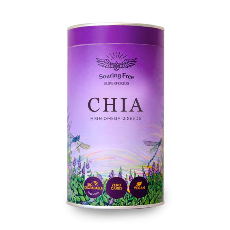 Soaring Free Superfoods Raw Chia Seeds 500g