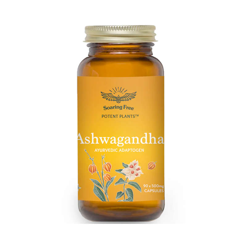 Soaring Free Superfoods Ashwaganda Vegecaps 90