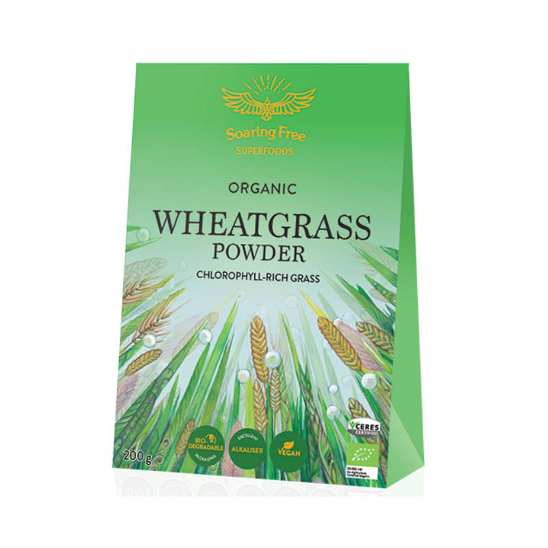 Soaring Free Superfoods Wheatgrass 200g