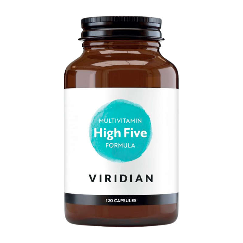 Viridian Nutrition High Five Multivit & Mineral Formula Veg Caps 120