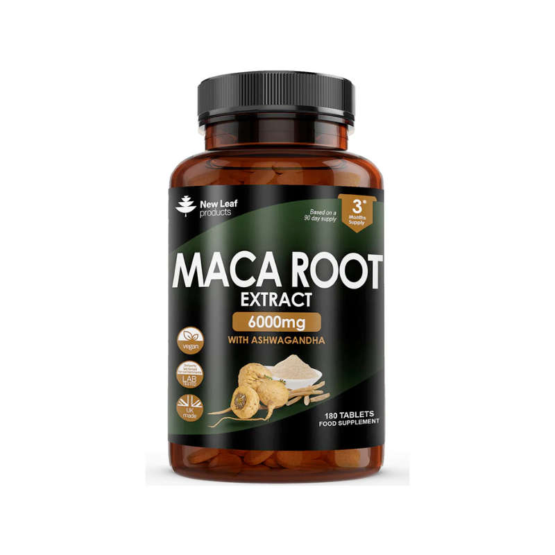New Leaf Maca Root Extract with Ashwaganda 180