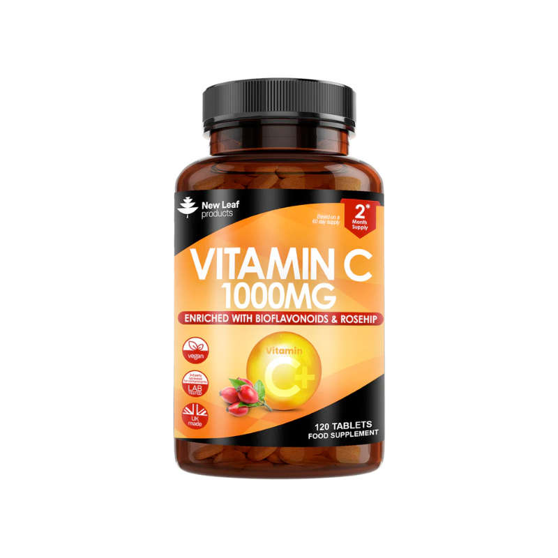 New Leaf Vitamin C With Bioflavinoids & Rosehip 120