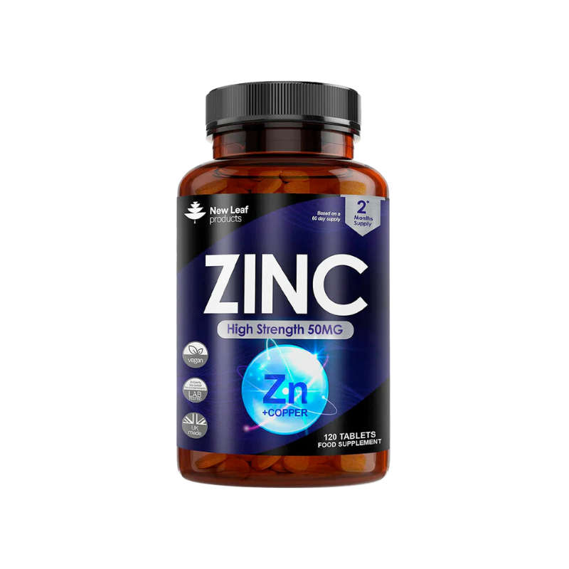 New Leaf Zinc High Strength 120