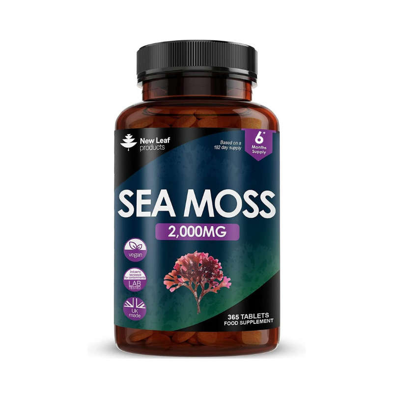 New Leaf Sea Moss 2000mg 365
