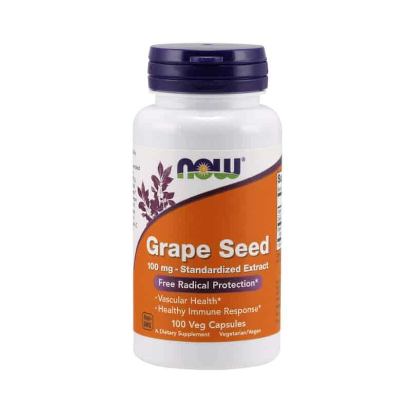 Now Foods Grape Seed Extract 100mg 100s
