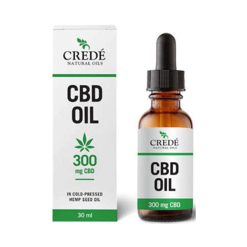 Crede Oils CBD in cold pressed Hemp Oil 300mg 30ml
