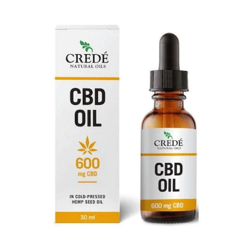 Crede Oils CBD in cold pressed Hemp Oil 600mg 30ml