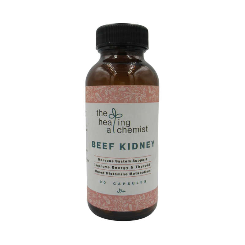 The Healing Alchemist Pure Beef Kidney Capsules 120