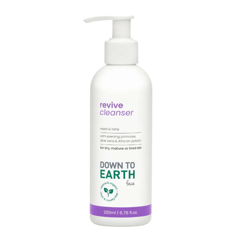 Down to Earth Revive Cleanser 200ml
