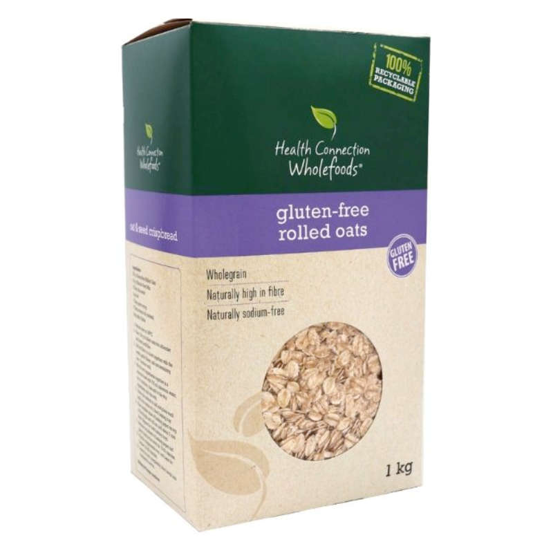 Health Connection Wholefoods Oats Rolled Gluten Free 1kg