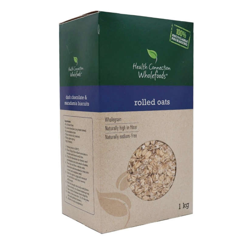 Health Connection Wholefoods Rolled Oats 1kg