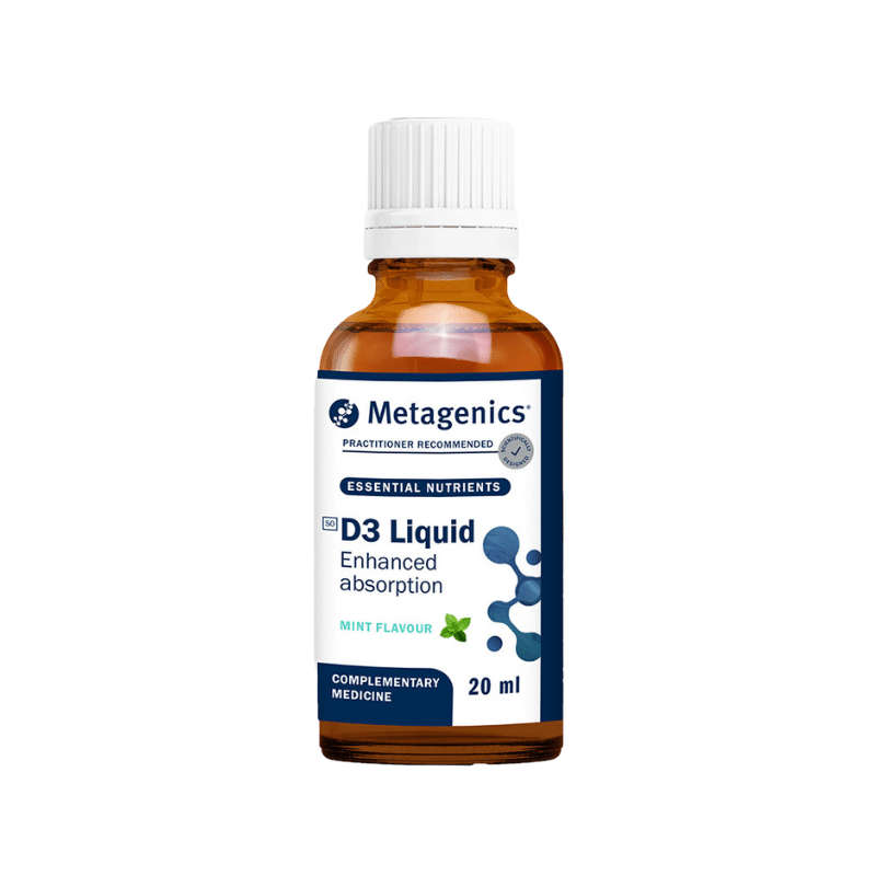 Metagenics D3 Liquid Mint Flavour 20ml