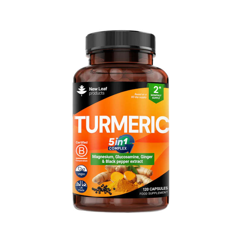 New Leaf Turmeric 5in1 Complex 120