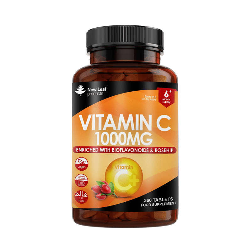 New Leaf Vitamin C With Bioflavinoids & Rosehip 360