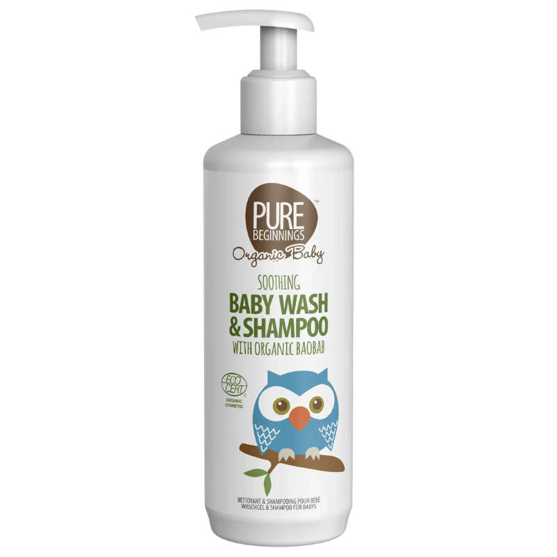 Pure Beginnings Soothing Baby Wash & Shampoo with Organic Baobab 500ml