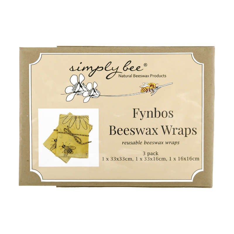 Simple Bee Beeswax Wrap 3 pack