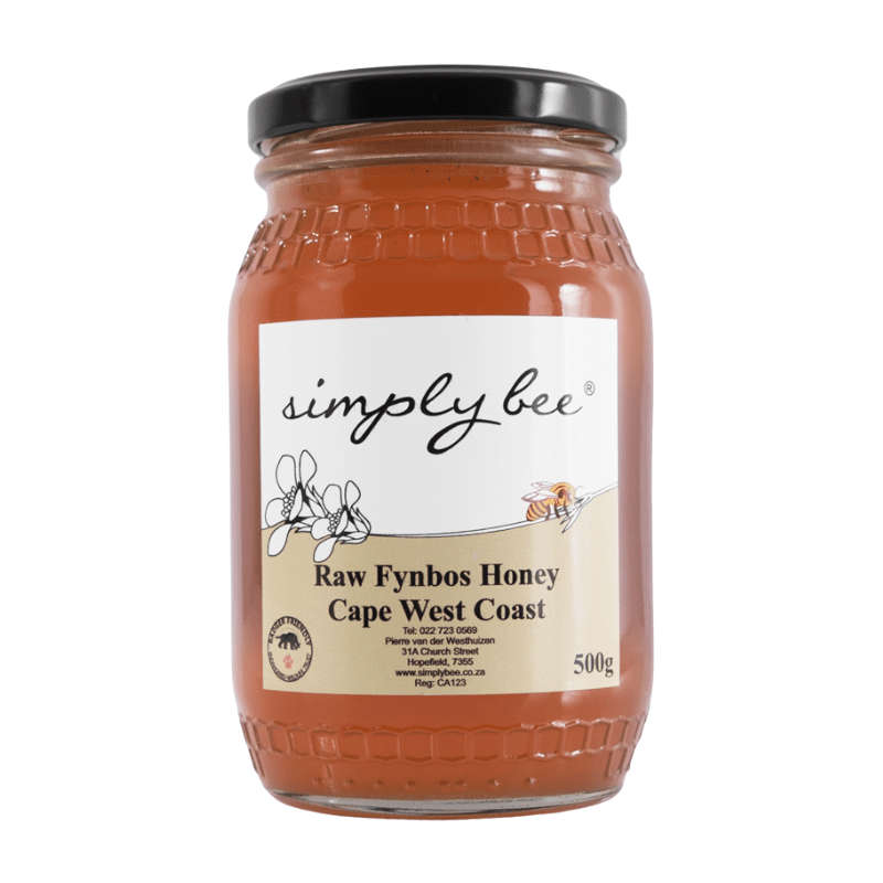 Simply Bee Raw Fynbos Honey 500g