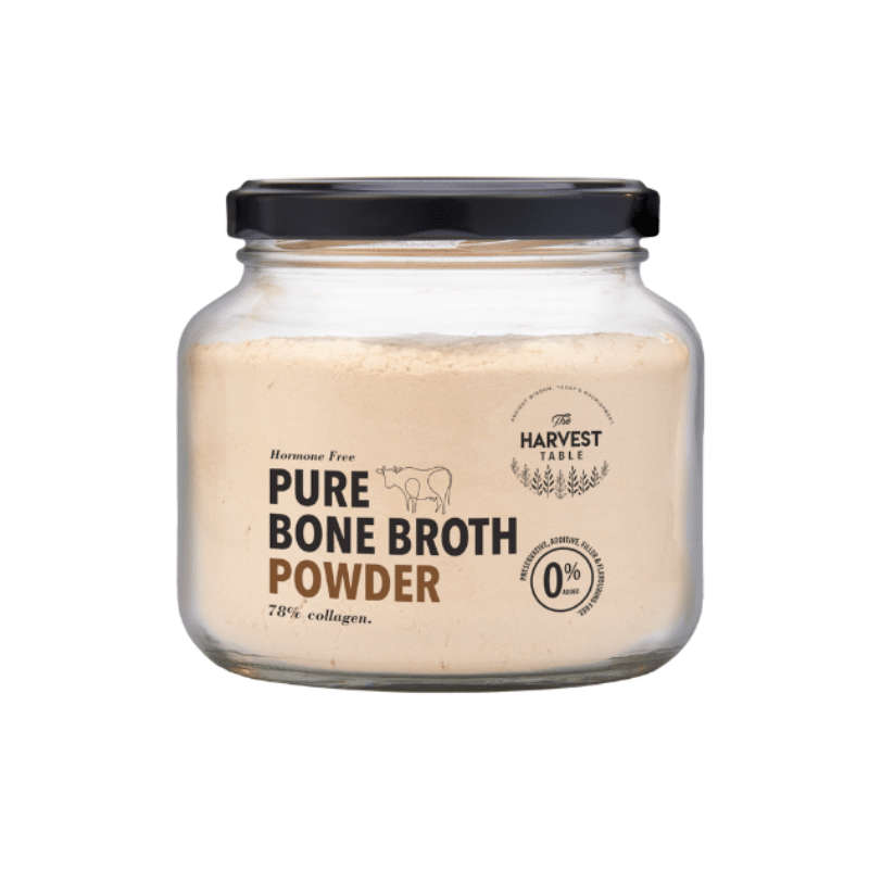 The Harvest Table Pure Beef Bone Broth Powder (Hormone Free) 180g