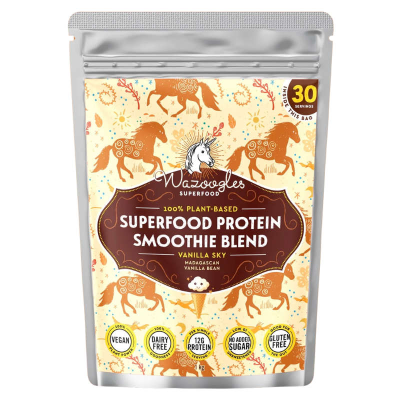 Wazoogles Superfood Protein Blend Vanilla Sky 1kg