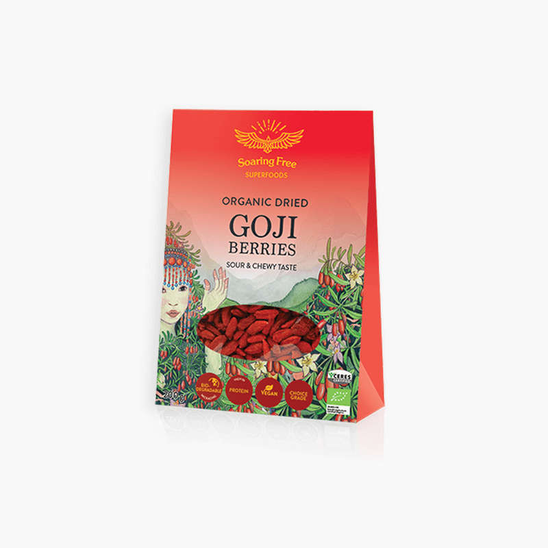 Soaring Free Superfoods Goji Berries Organic