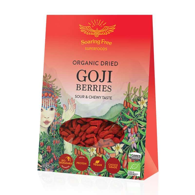 Soaring Free Superfoods Goji Berries Organic